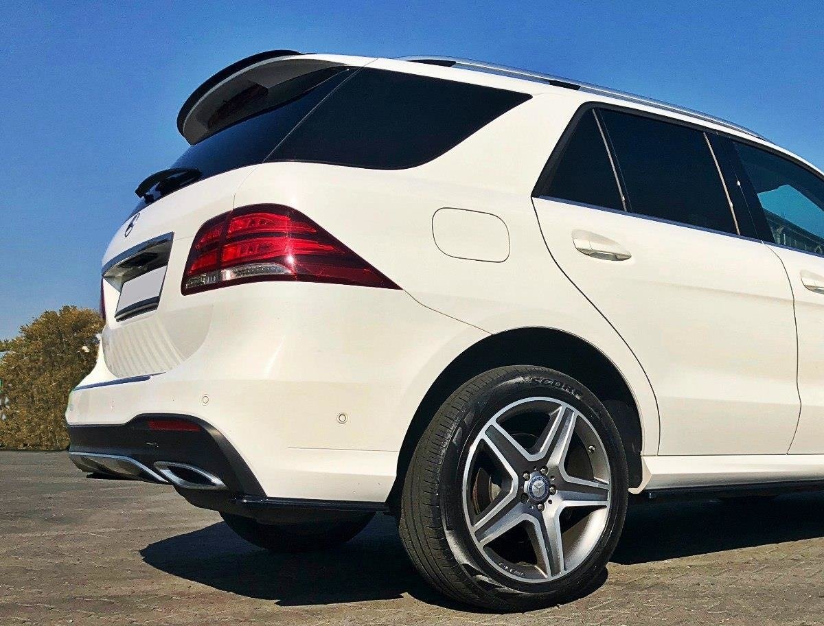 Spoiler CAP für Mercedes GLE W166 AMG-Line schwarz Hochglanz