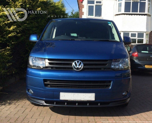 Front Ansatz für VW T5 Facelift schwarz Hochglanz