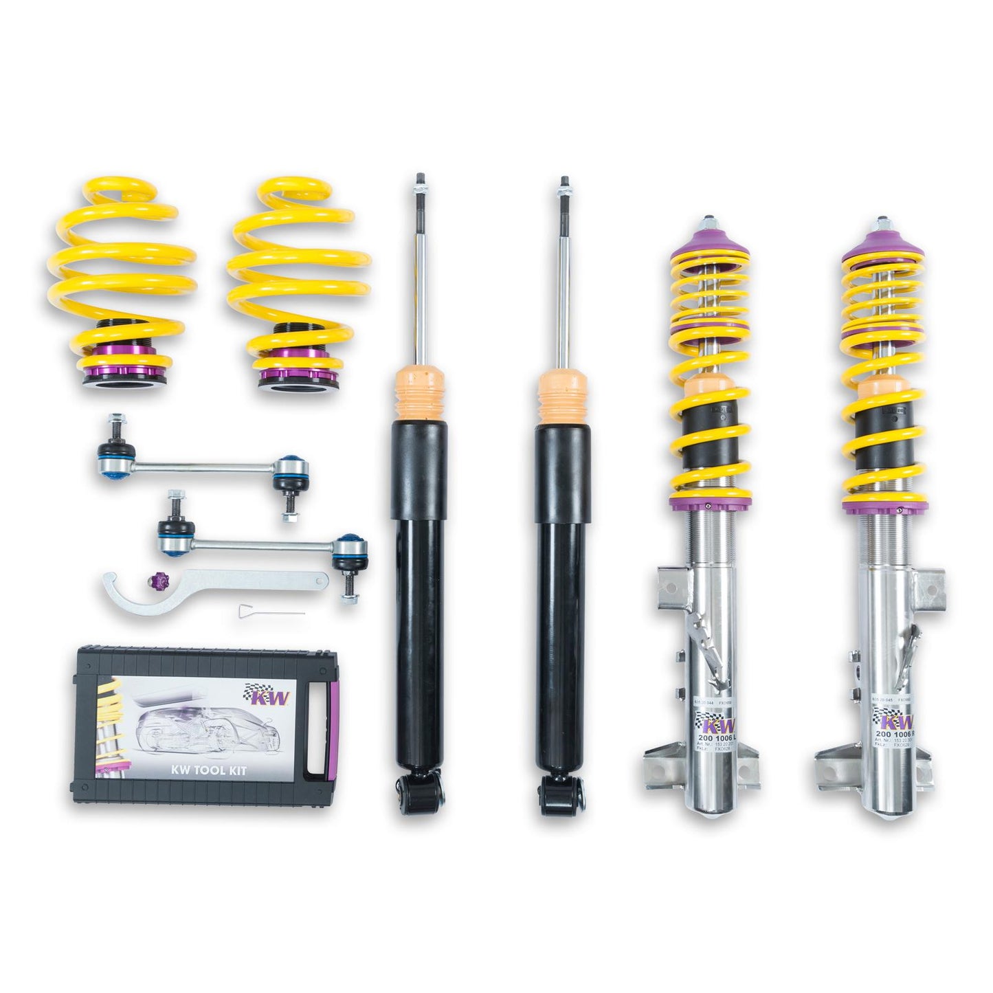 KW V1 / V2 / V3 / V4 & ST X / XA / XTA Gewindefahrwerke BMW M3 (E46)