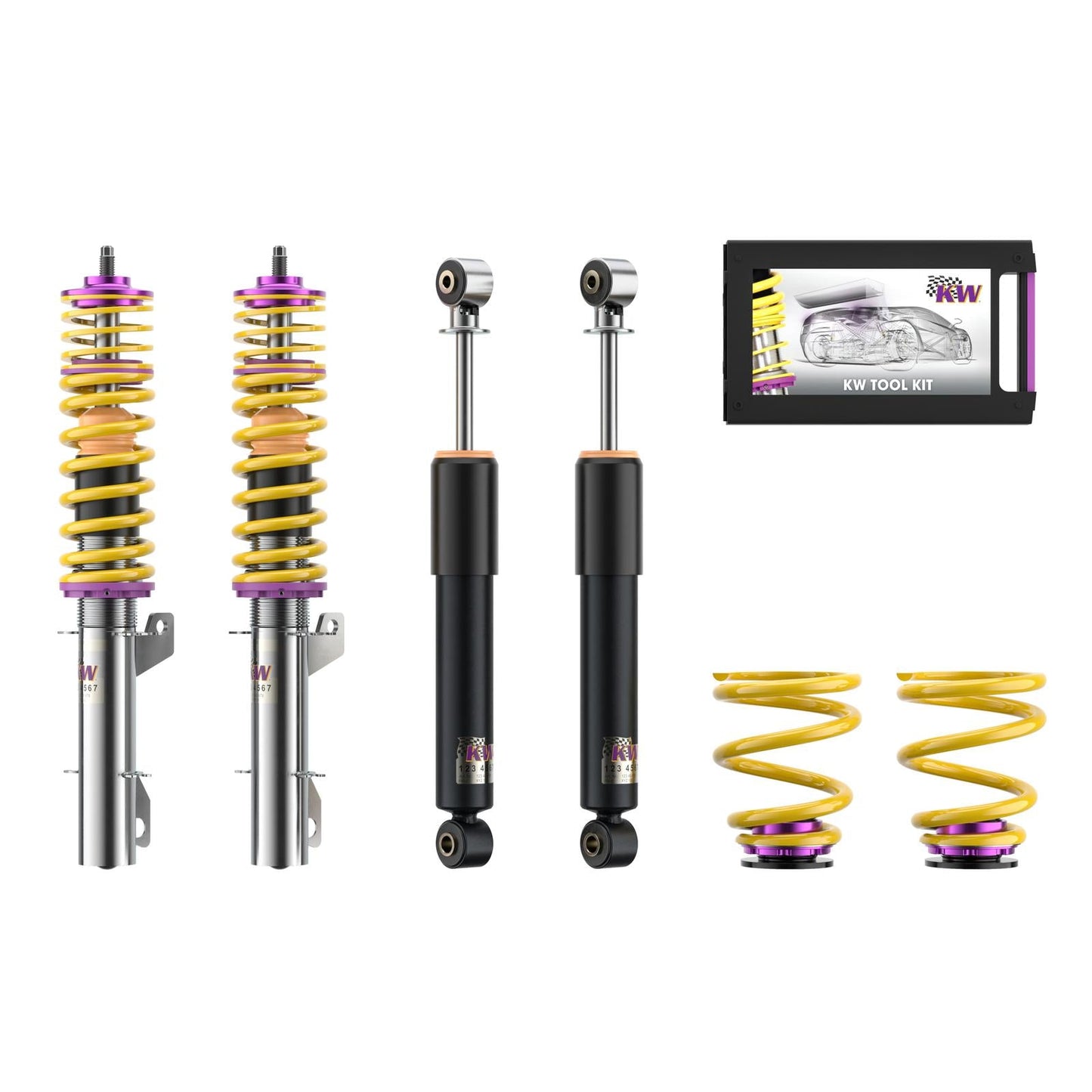 KW V1 / V2 / V3 / V4 & ST X / XA / XTA Gewindefahrwerke BMW M3 (E46)