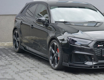 Sport Seitenschweller Ansatz V.2 für Audi RS3 8V FL Sportback