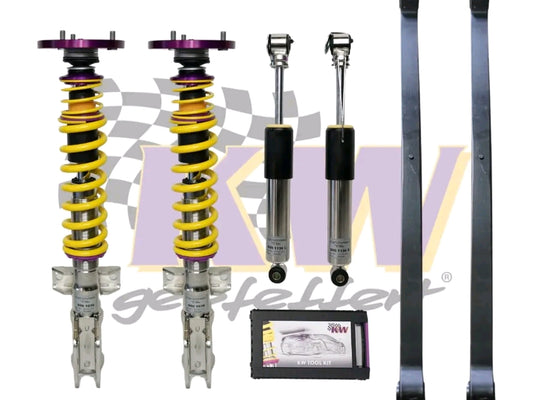 gepfeffert.com Gewindefahrwerk V3 INOX für M.A.N. TGE / VW Crafter