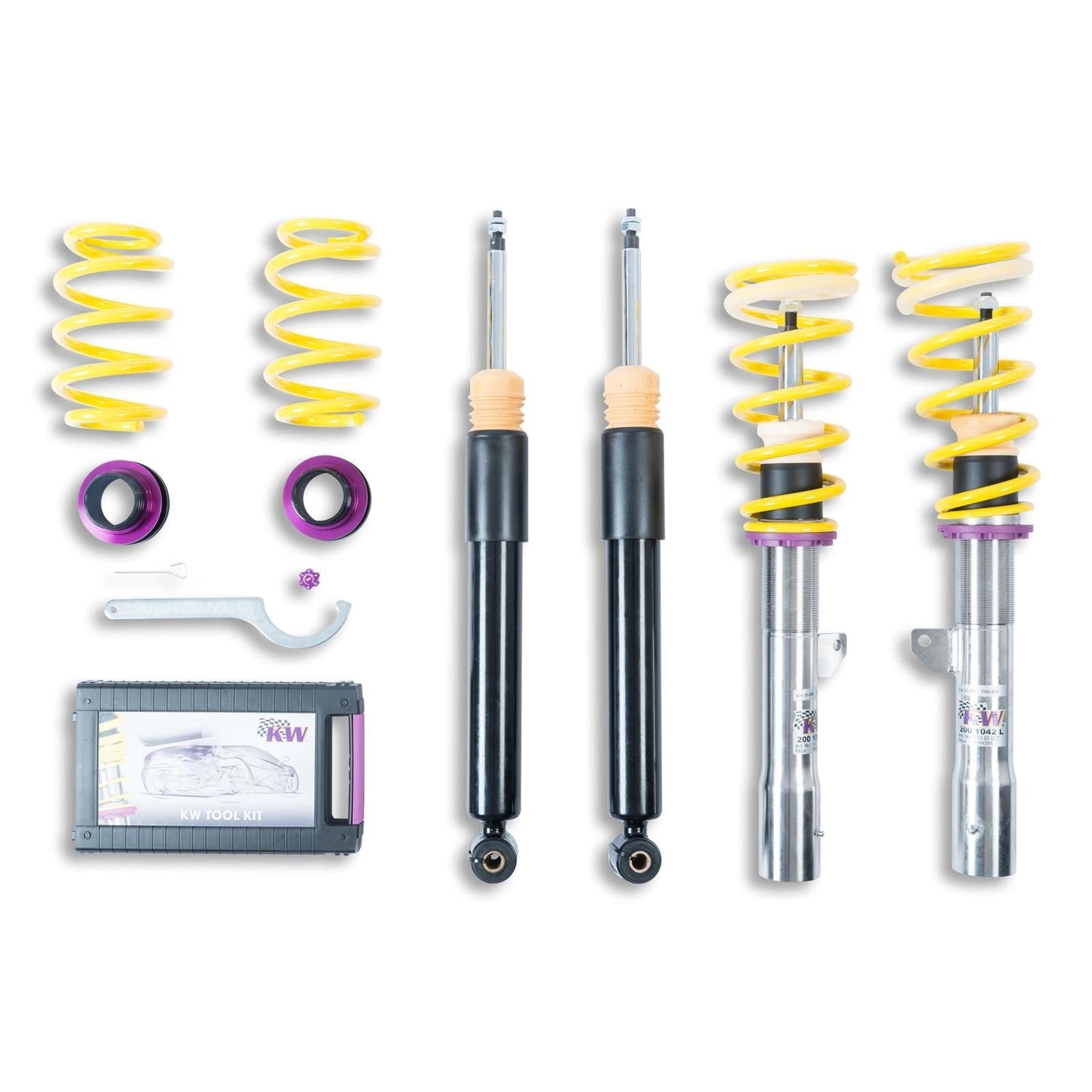 KW Gewindefahrwerk INOX V1 für Octavia 4 ohne DDC