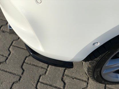 Heck Ansatz Flaps Diffusor für OPEL ASTRA K OPC-LINE schwarz Hochglanz