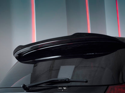 Spoiler CAP für BMW 1er E81/ E87 FACELIFT (AERO SPOILER) schwarz Hochglanz