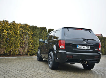 Spoiler CAP für JEEP GRAND CHEROKEE WK STR8 schwarz Hochglanz