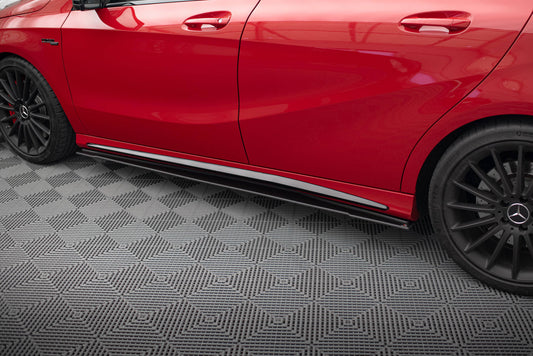 Street Pro Seitenschweller Ansatz für Mercedes-Benz A 45 AMG W176 Facelift