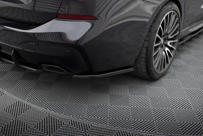 Heck Ansatz Flaps Diffusor für BMW 6er GT G32 M-Paket schwarz Hochglanz