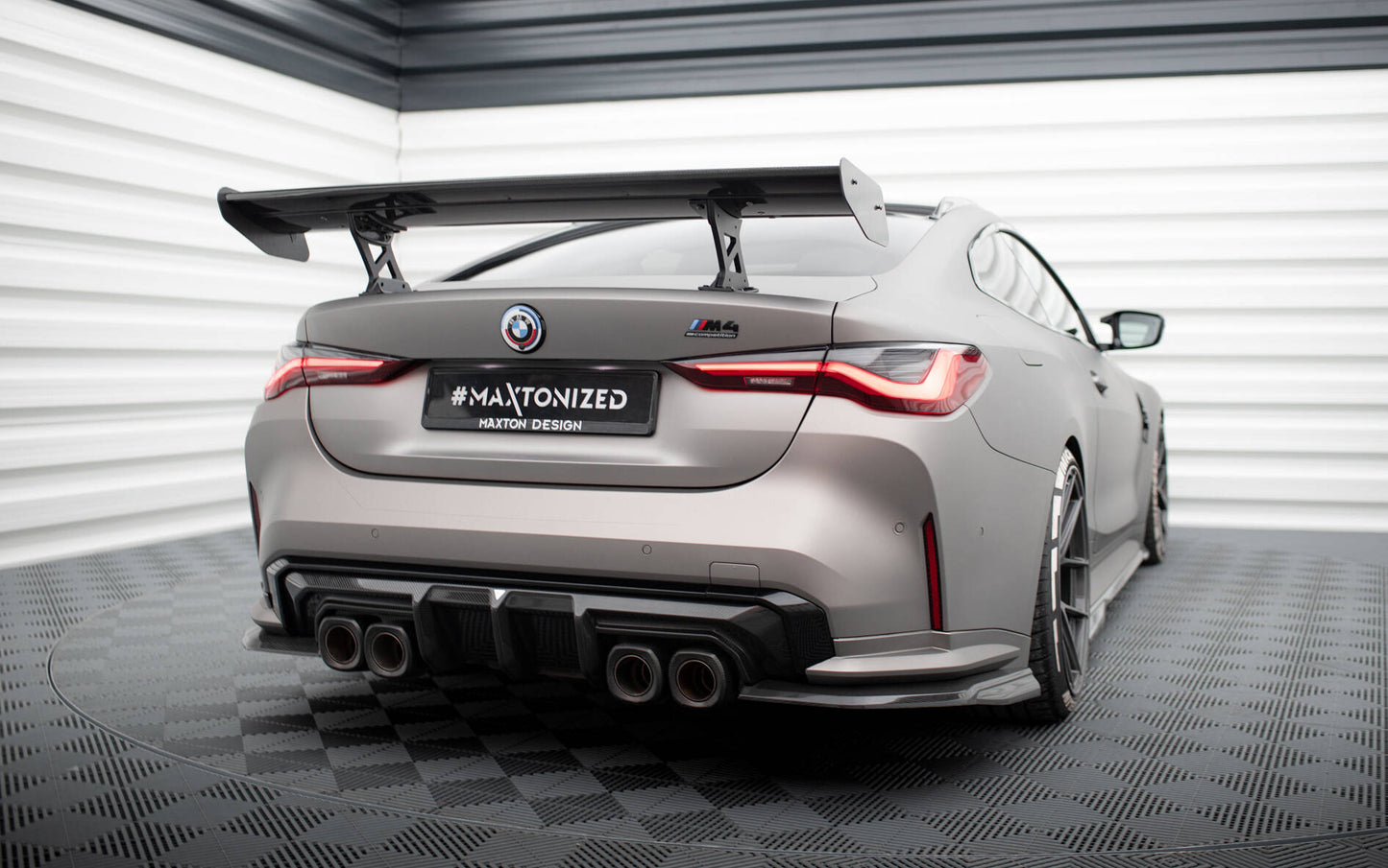 Carbon Spoiler With Internal Brackets Uprights  BMW M4 G82 / G82 Facelift / M440i / 4 M-Paket G22 / G22 Facelift