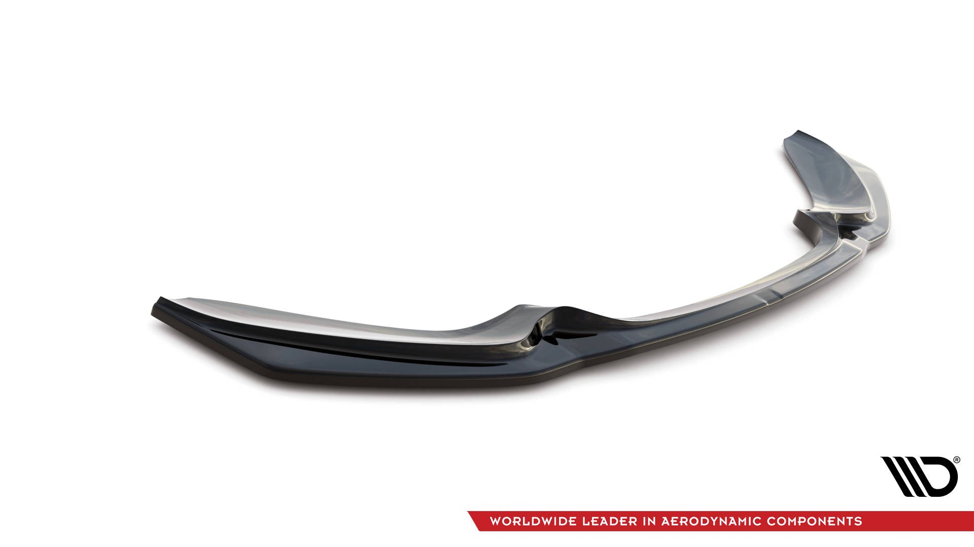 Front Ansatz V.3 für BMW 1er F20/F21 M-Power schwarz Hochglanz