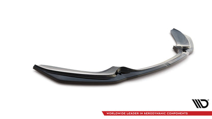 Front Ansatz V.3 für BMW 1er F20/F21 M-Power schwarz Hochglanz