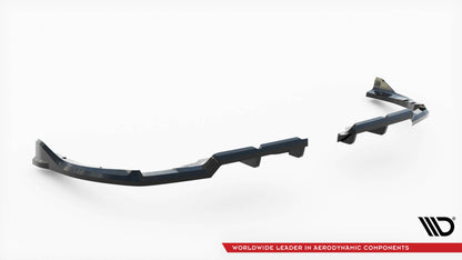 Mittlerer Cup Diffusor DTM Look Heck Ansatz für BMW XM G09 schwarz Hochglanz