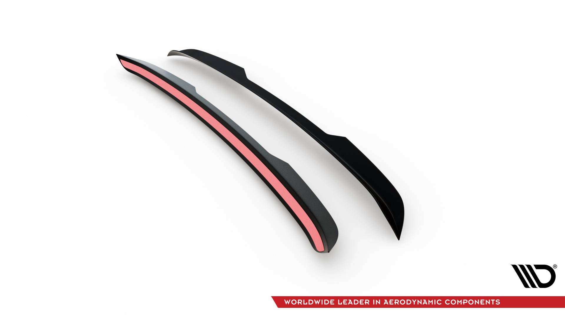 Spoiler CAP für Chrysler Pacifica Mk2 schwarz Hochglanz