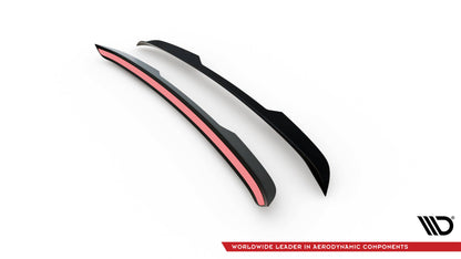 Spoiler CAP für Chrysler Pacifica Mk2 schwarz Hochglanz