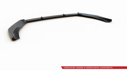 Front Ansatz V.7 für Ford Fiesta Mk8 ST / ST-Line schwarz Hochglanz