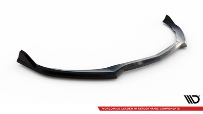 Front Ansatz V.3 für Mercedes-AMG C63 Limousine / Kombi W205 / S205 schwarz Hochglanz