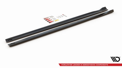Seitenschweller Ansatz für Mercedes-AMG A 45 S W177 Carbon Look