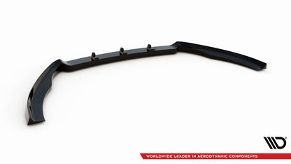 Front Ansatz V.1 für VW Passat B7 schwarz Hochglanz