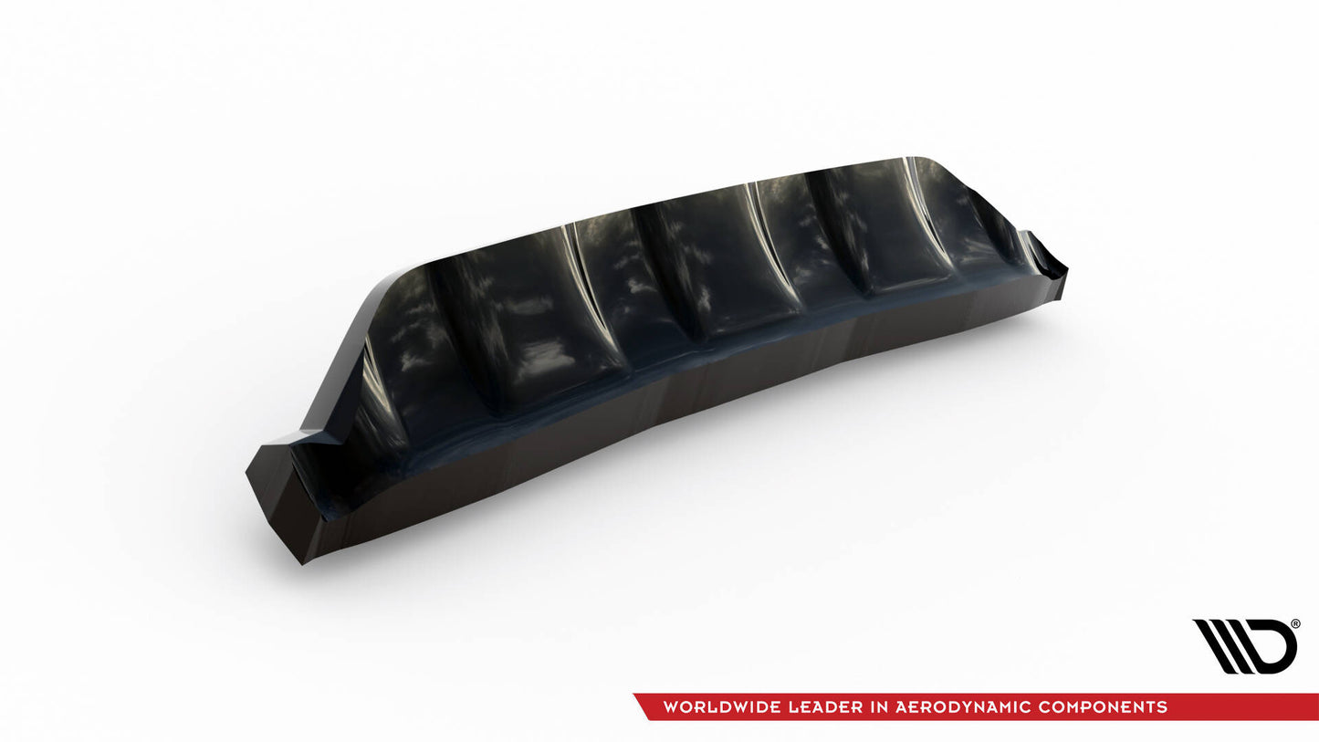 Mittlerer Cup Diffusor DTM Look Heck Ansatz für Ford Kuga ST-Line Mk2 schwarz Hochglanz