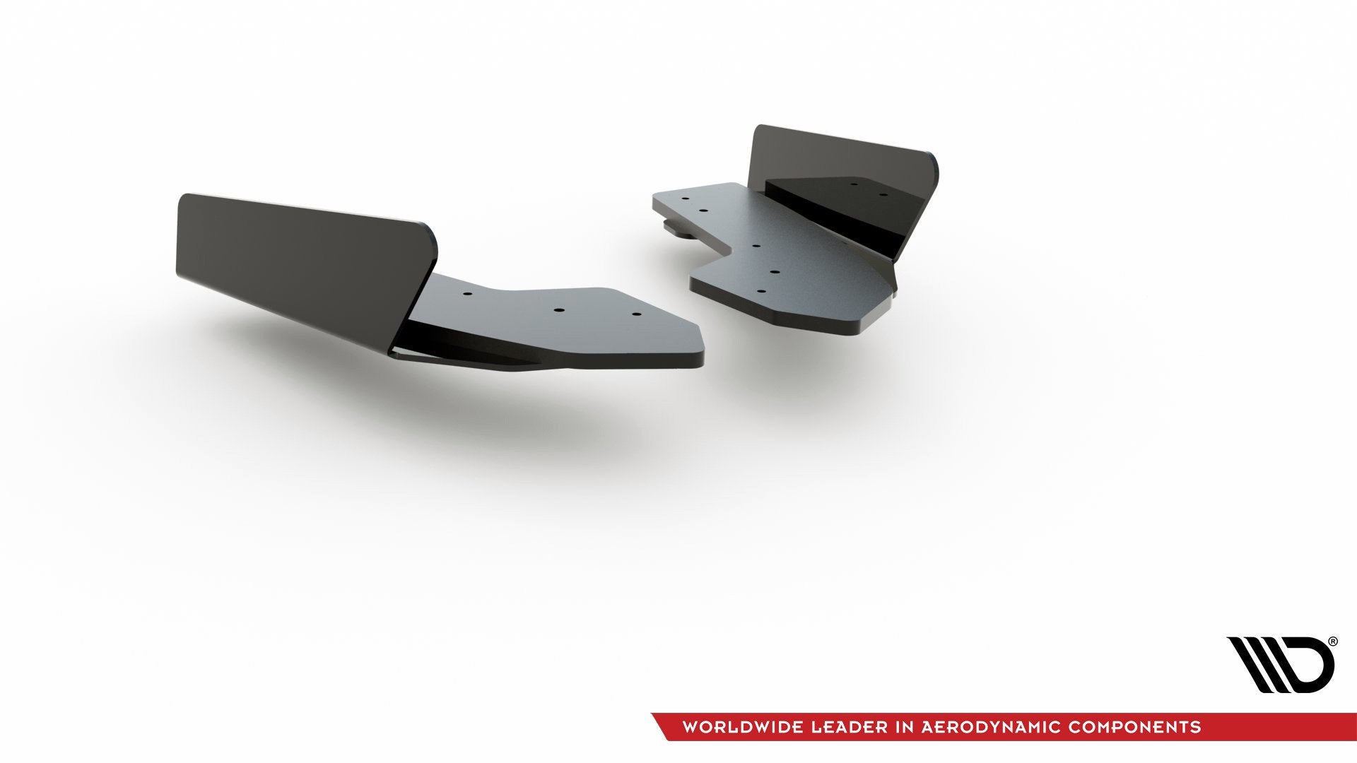 Street Pro Heck Ansatz Flaps Diffusor +Flaps für Audi RS3 8V Sportback schwarz Hochglanz