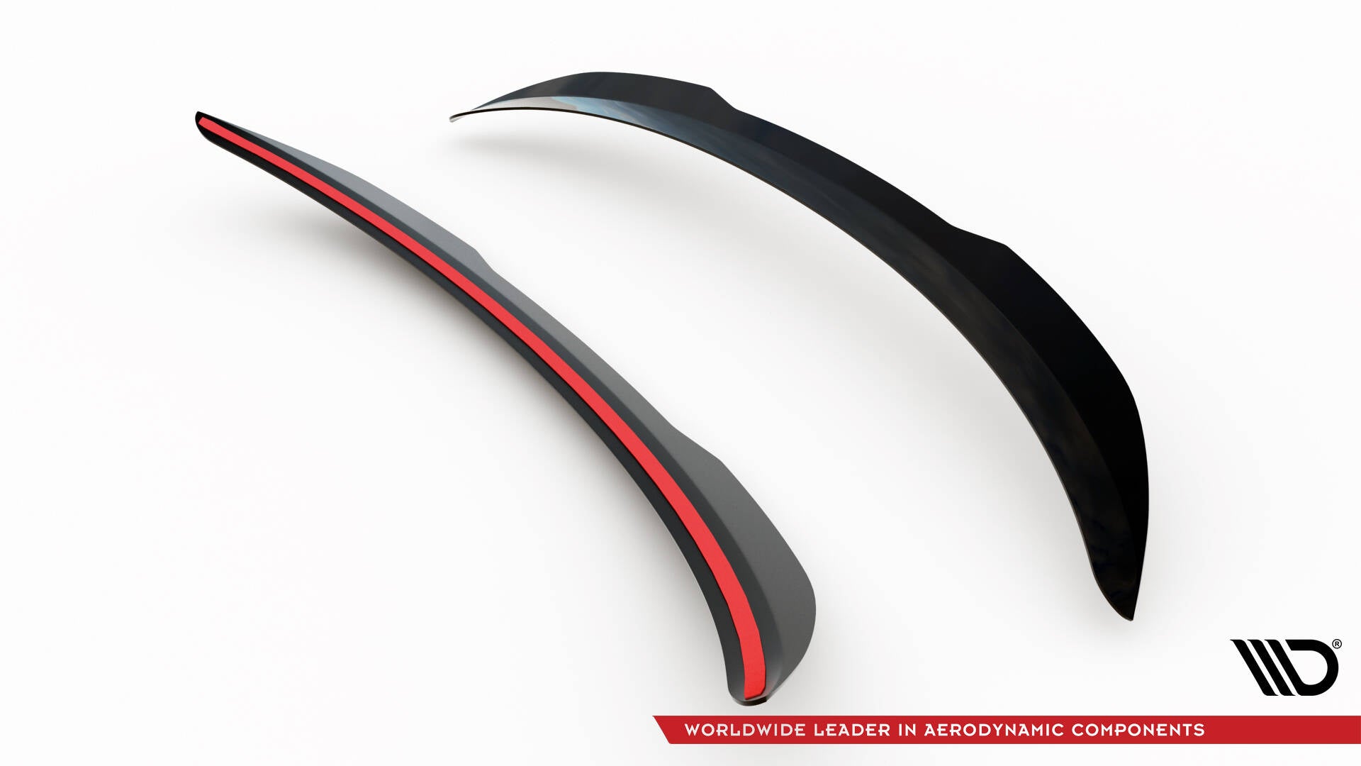 Spoiler CAP für RENAULT MEGANE MK3 RS Trophy / RS Cup schwarz Hochglanz