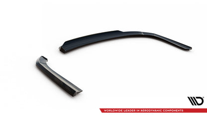Mittlerer Cup Diffusor DTM Look Heck Ansatz für Kia Optima Mk3 schwarz Hochglanz