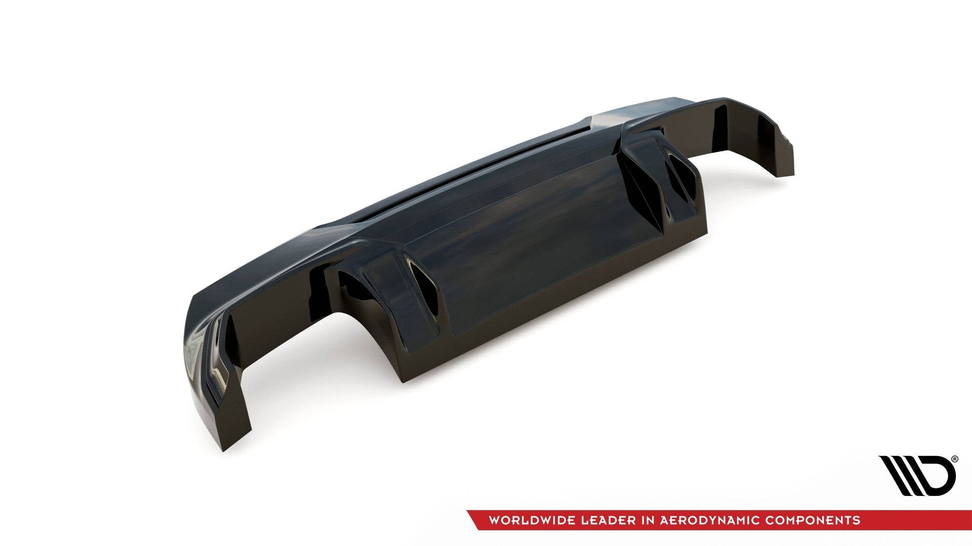 Diffusor Heck Ansatz V.2 für + Milltek Sport Auspuffverlängerung BMW 1er F40 M135i