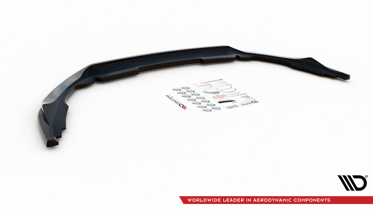 Front Ansatz V.1 für Ford Mondeo ST-Line Mk5 Facelift schwarz Hochglanz