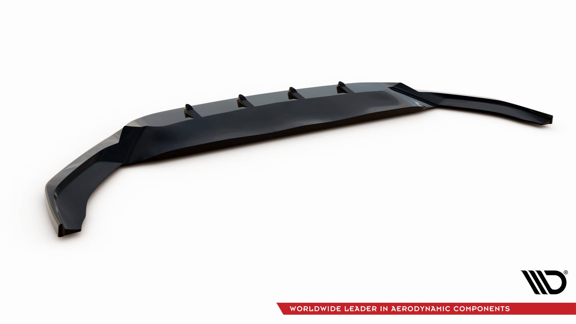 Front Ansatz V.2 für VW Passat R-Line B8 Facelift schwarz Hochglanz