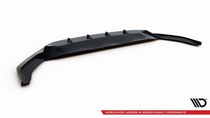 Front Ansatz V.2 für VW Passat R-Line B8 Facelift schwarz Hochglanz
