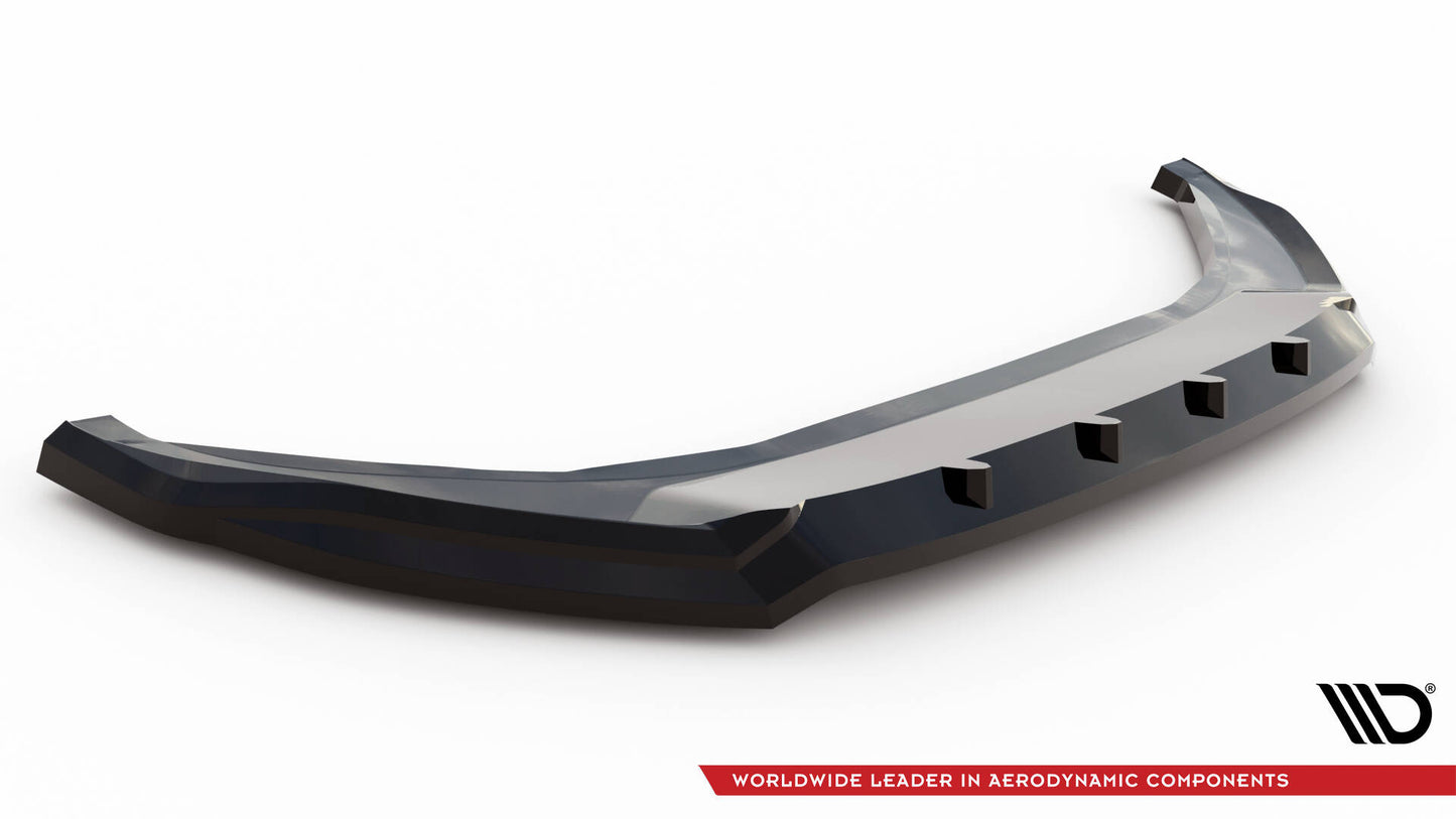 Front Ansatz V.2 für Seat Tarraco FR Mk1 schwarz Hochglanz