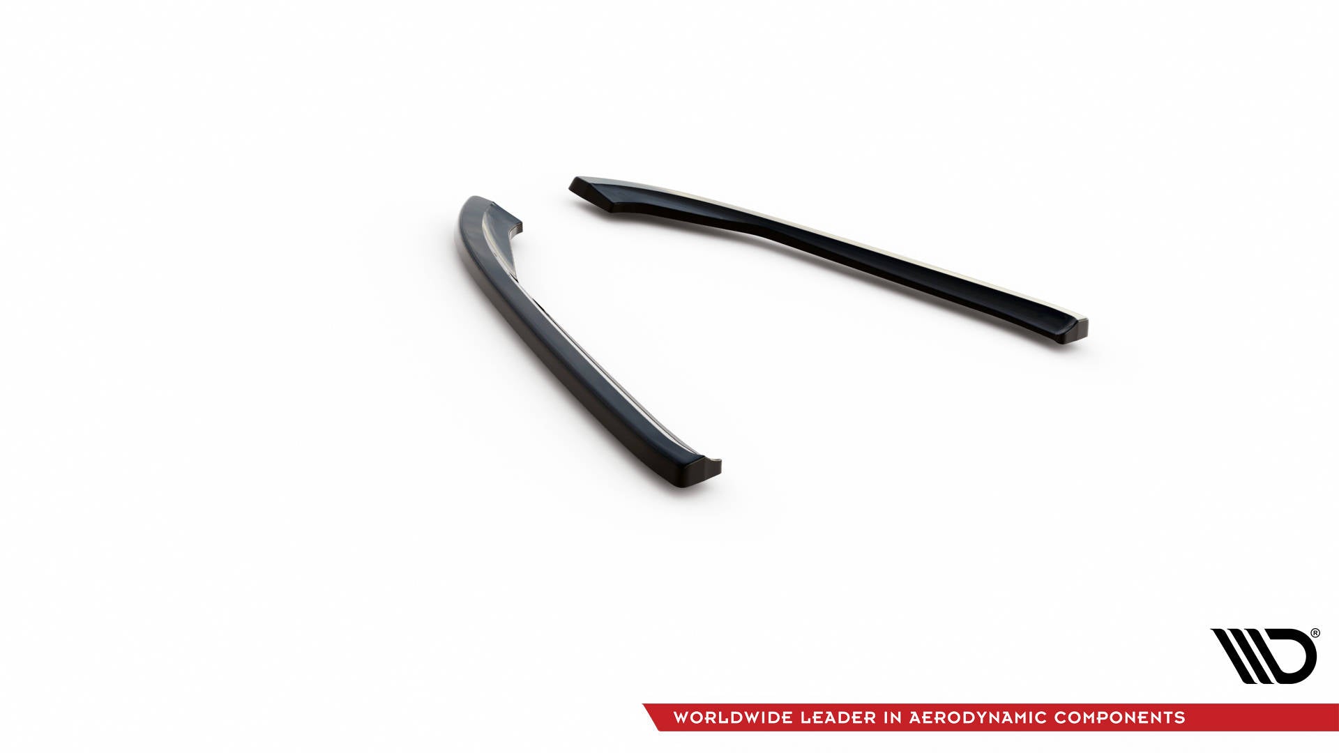Heck Ansatz Flaps Diffusor für Porsche 911 Carrera / Carrera GTS 997 Facelift schwarz Hochglanz