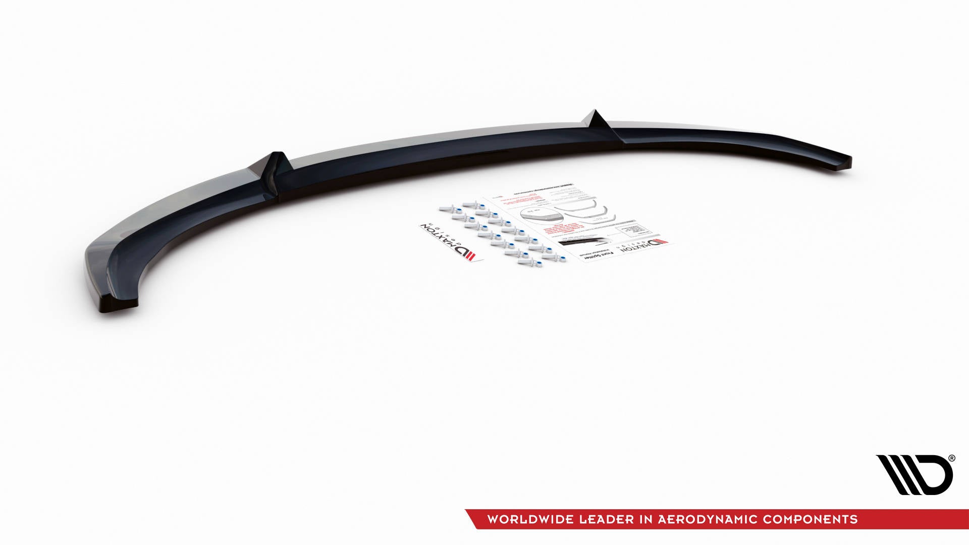 Front Ansatz V.2 für BMW 1er F20 schwarz Hochglanz