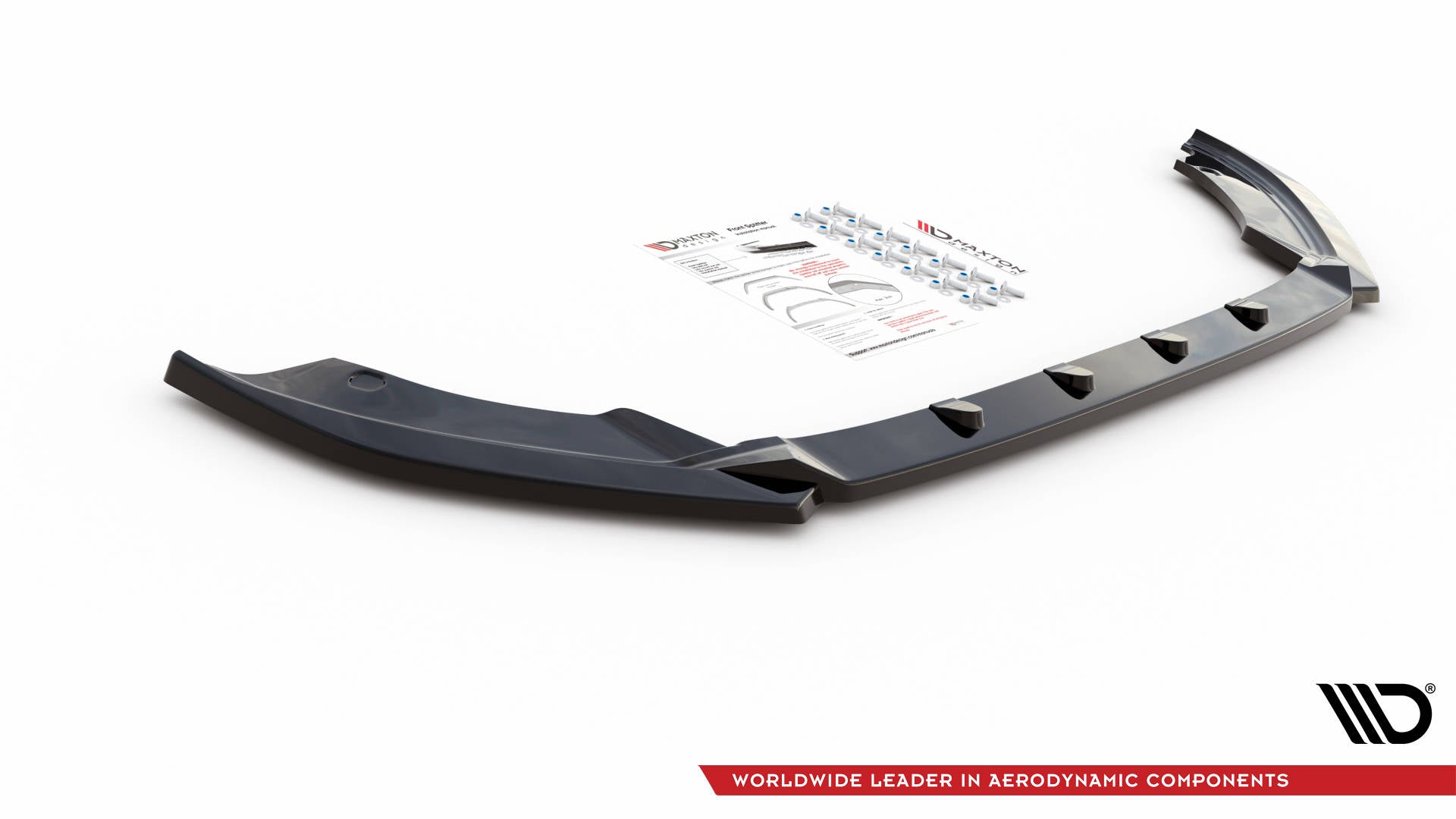 Front Ansatz V.2 für Seat Ibiza FR/ Standard Mk5 schwarz Hochglanz