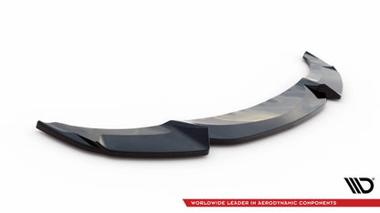 Front Ansatz V.3 für BMW 5er F10/F11 M-Paket schwarz Hochglanz