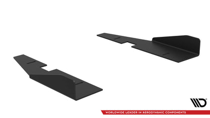 Seitenschweller Flaps für Kia Stinger GT / GT-Line / Standard Mk1 schwarz Hochglanz