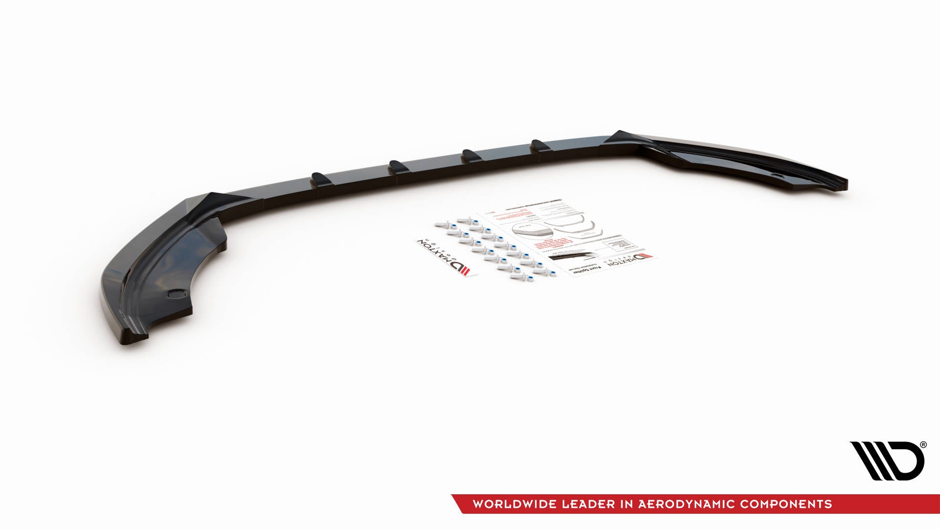Front Ansatz V.1 für Seat Ibiza FR/ Standard Mk5 schwarz Hochglanz