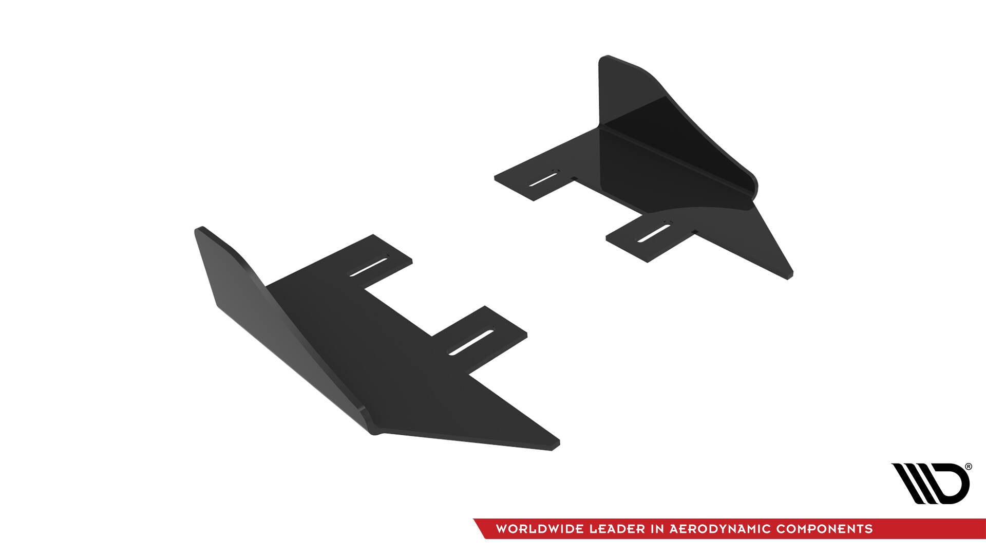 Side Flaps Mercedes-Benz A 45 AMG W176 Facelift schwarz Hochglanz