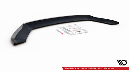 Front Ansatz V.2 für Seat Leon FR / Cupra Mk3 schwarz Hochglanz