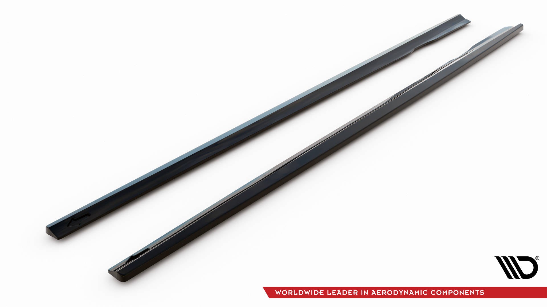 Seitenschweller Ansatz für Mercedes-Benz E AMG-Line W213 Facelift schwarz Hochglanz