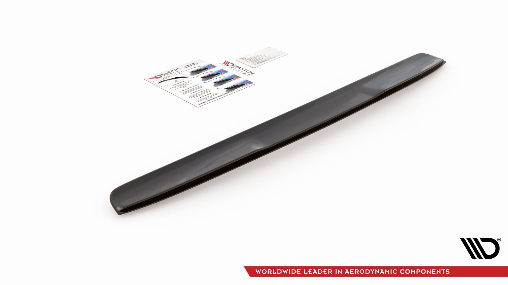 Heckscheiben Spoiler für BMW 2 Gran Coupe M-Paket / M235i F44 schwarz Hochglanz