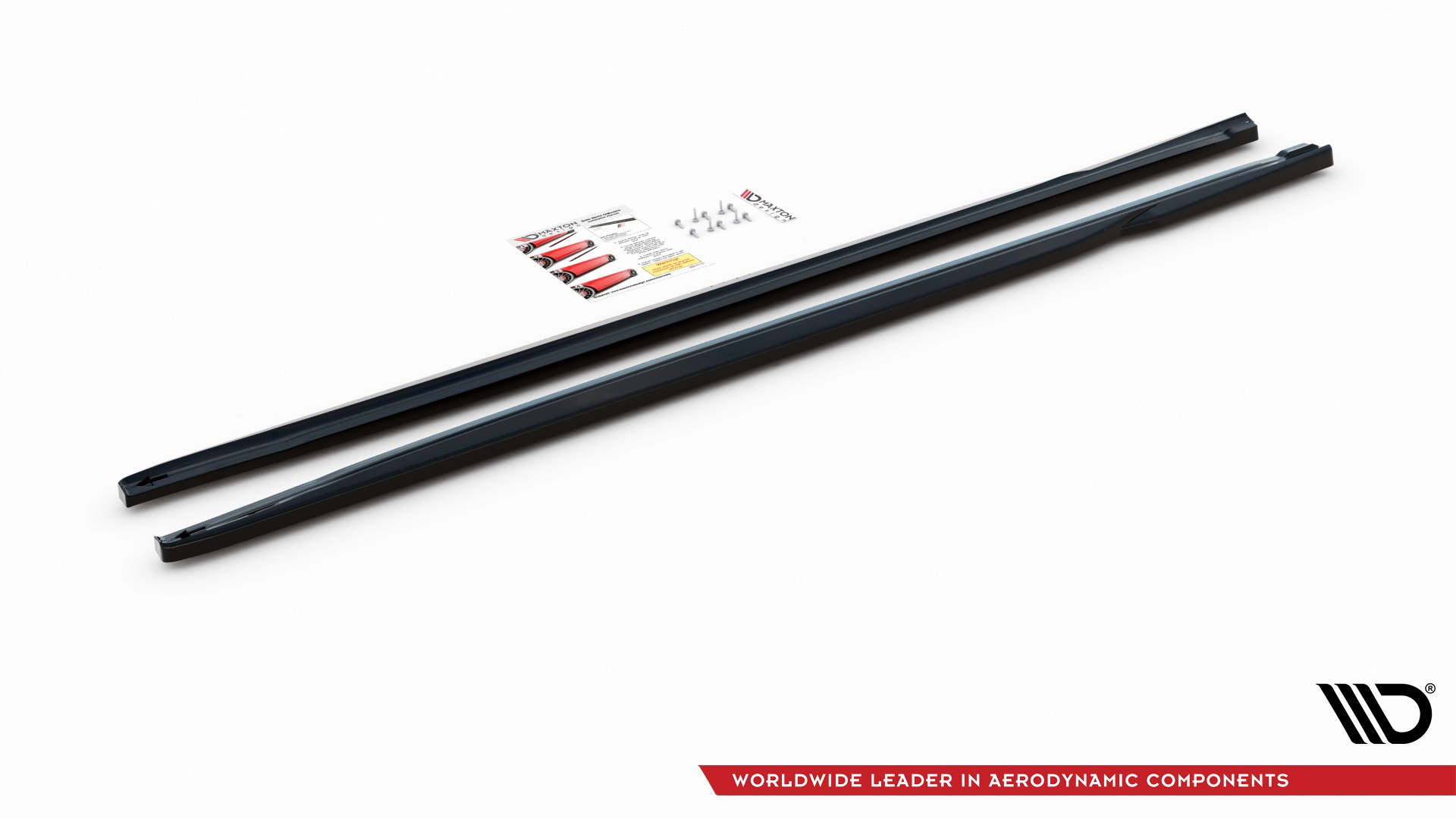Seitenschweller Ansatz für Honda Civic Mk9 schwarz Hochglanz