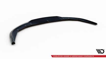 Front Ansatz für Porsche Taycan / Taycan 4 / Taycan 4S / Taycan GTS Mk1  schwarz Hochglanz