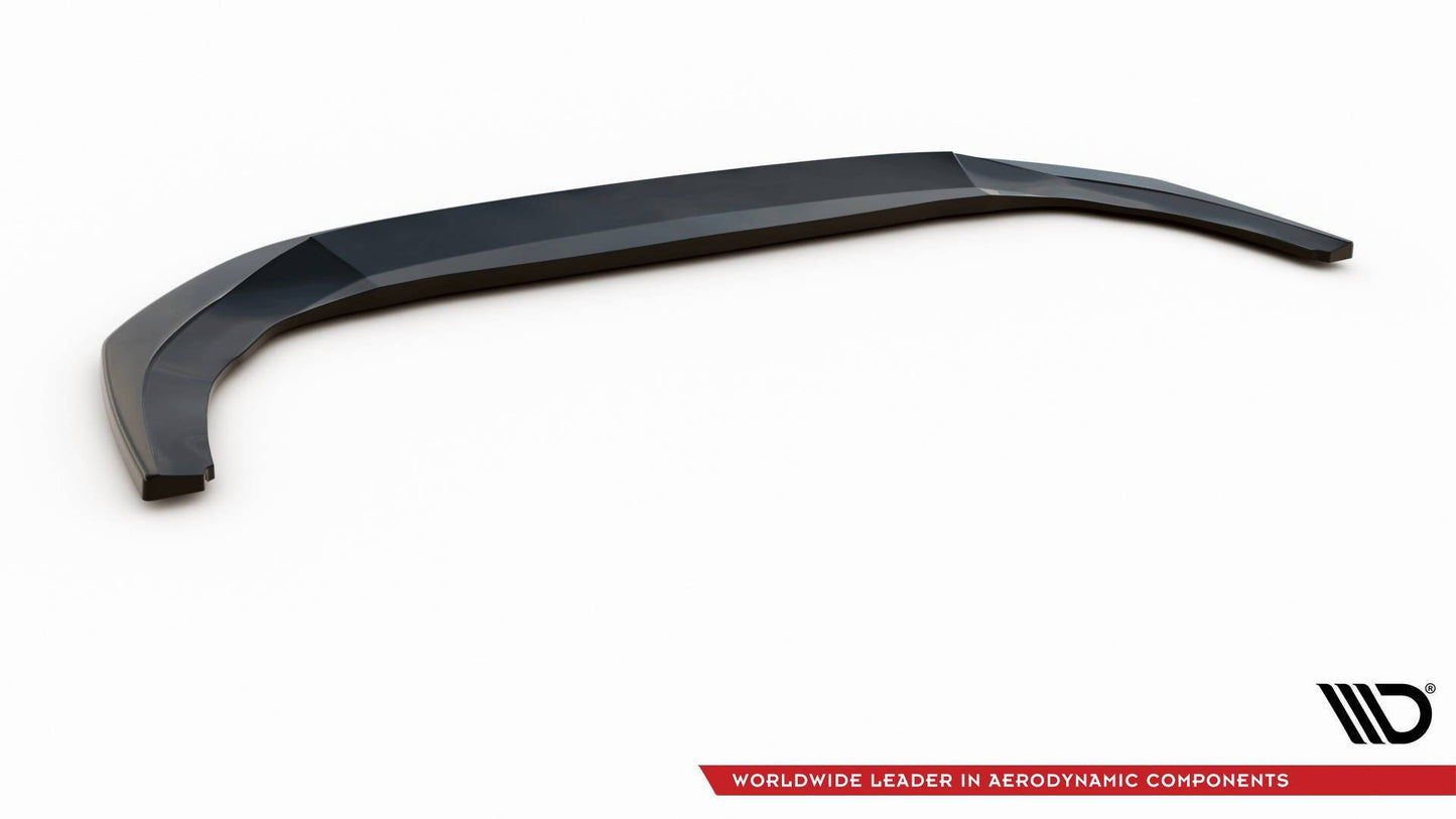 Front Ansatz V.5 für VW Golf GTI / GTE / GTD / R-Line Mk8 schwarz Hochglanz