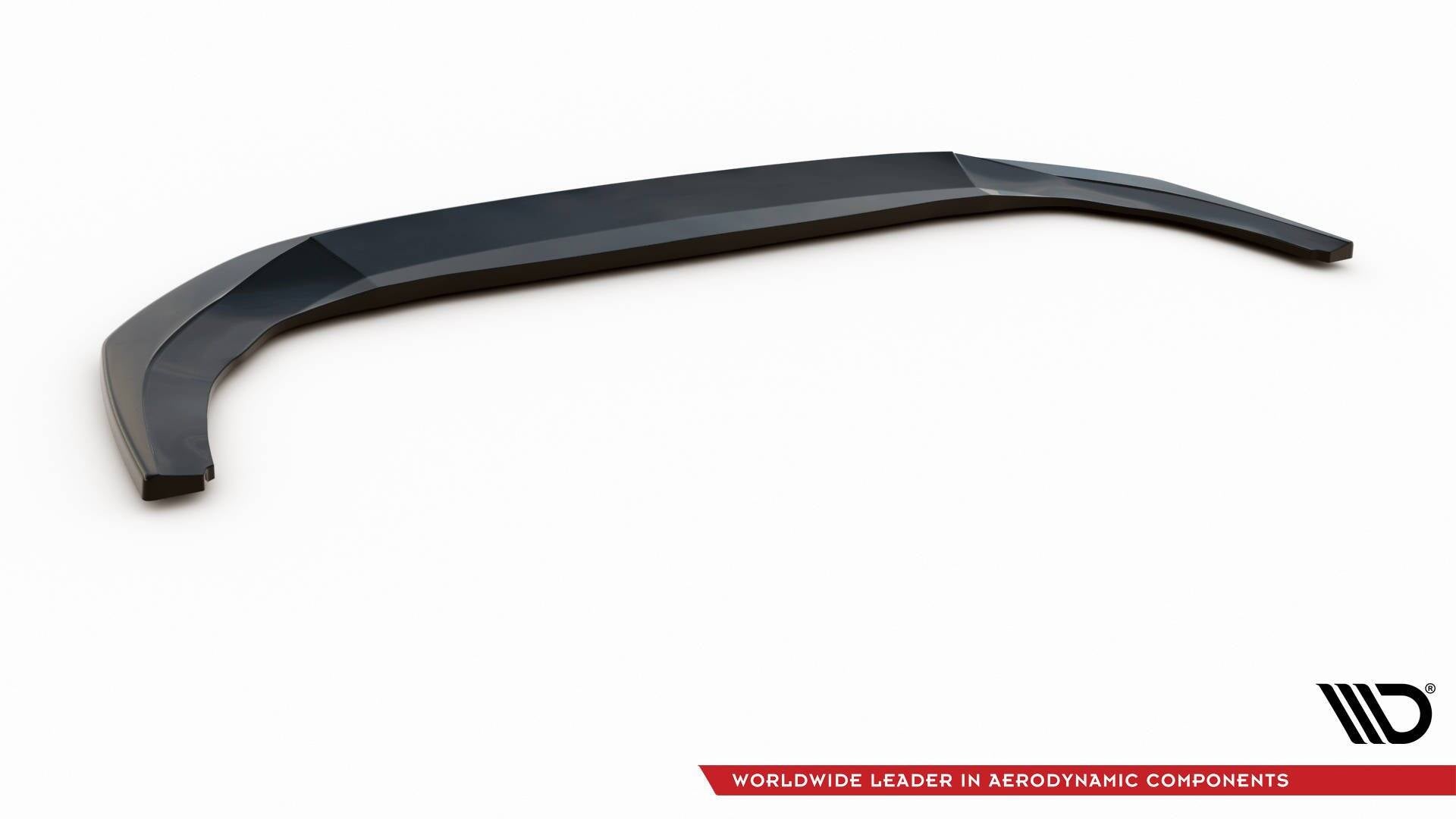 Front Ansatz V.5 für VW Golf GTI / GTE / GTD / R-Line Mk8 schwarz Hochglanz