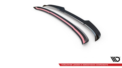 Spoiler CAP für Ford Edge Mk2 schwarz Hochglanz