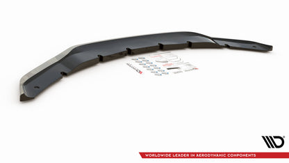 Front Ansatz V.2 für BMW X5 M F85 / X6 M F86 schwarz Hochglanz