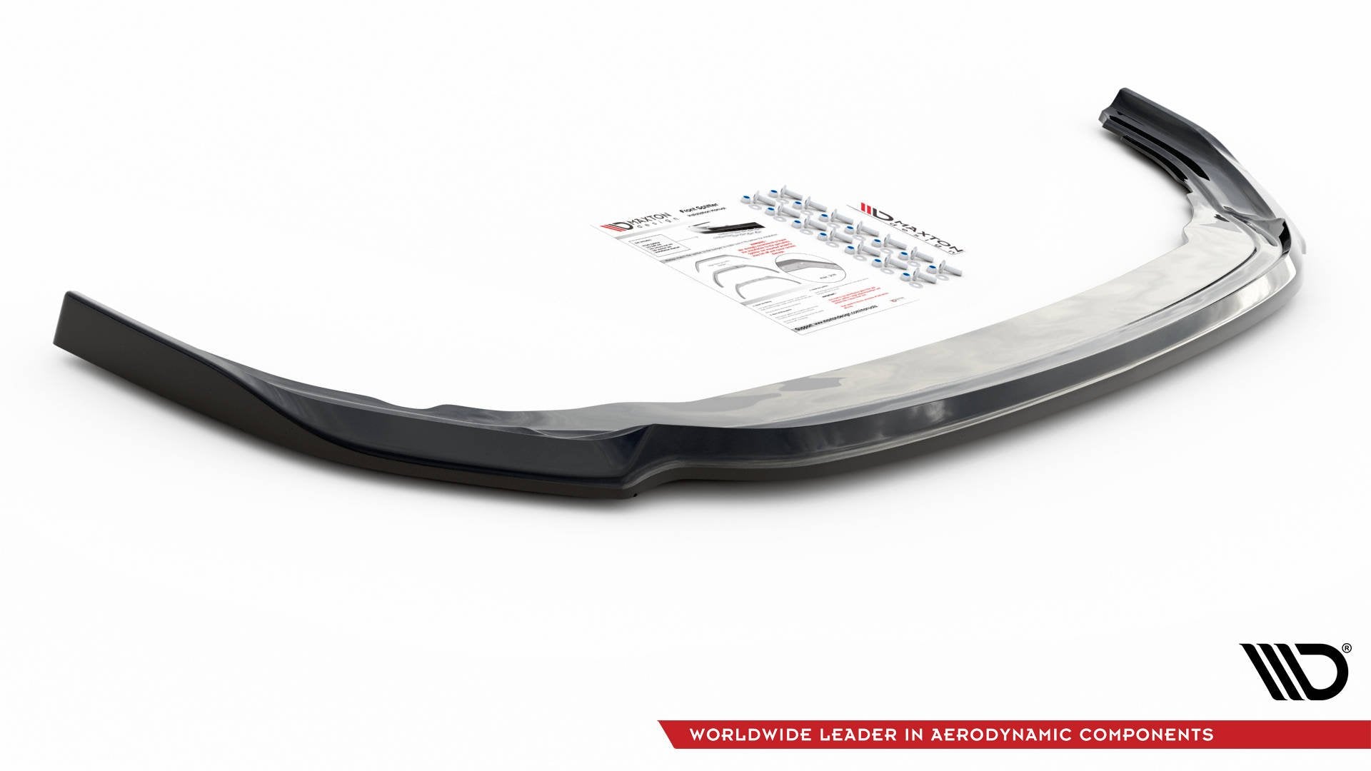 Front Ansatz V.6 für Volkswagen Golf R Mk8 Carbon Look