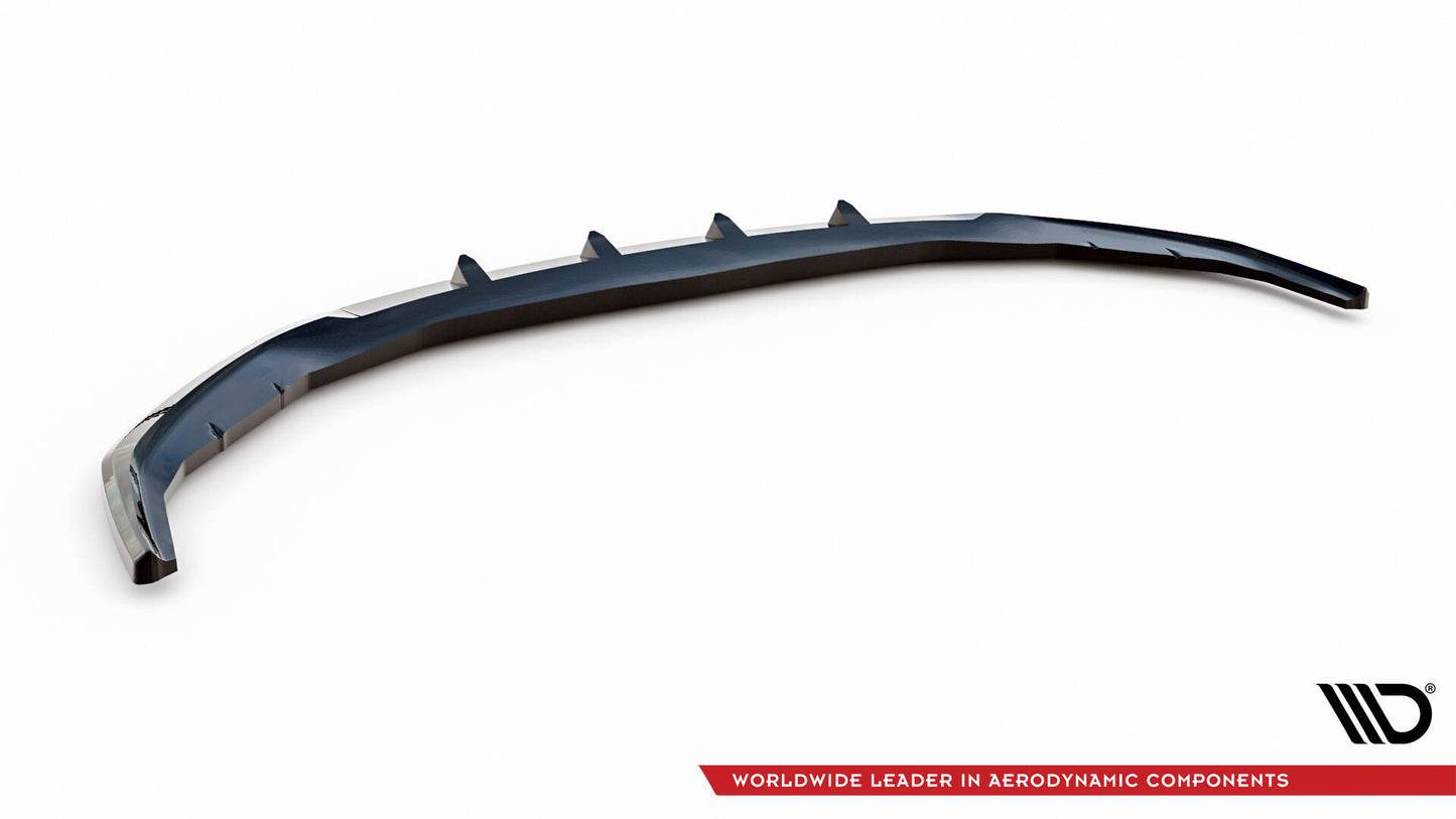 Front Ansatz V.1 für BMW 5er G30 / G31 Facelift schwarz Hochglanz