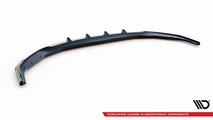 Front Ansatz V.1 für BMW 5er G30 / G31 Facelift schwarz Hochglanz